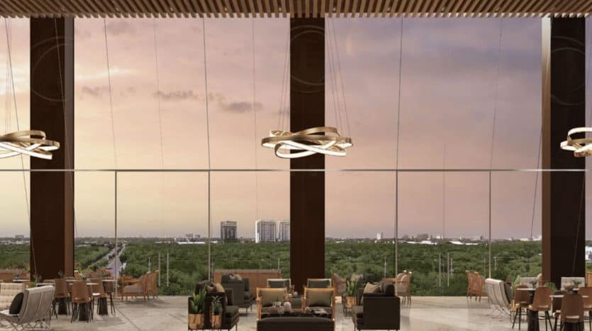 The Sky Merida Oficinas En Venta en Yucatan - Torre Corporativa Lobby