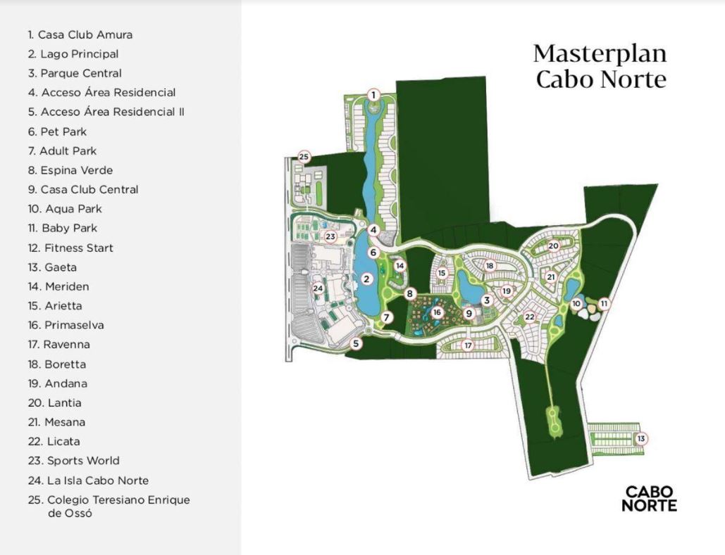 Master Plan - Cabo Norte Mérida