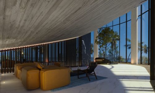 Shark Tower Cancún Departamentos En Venta Quintana Roo lobby